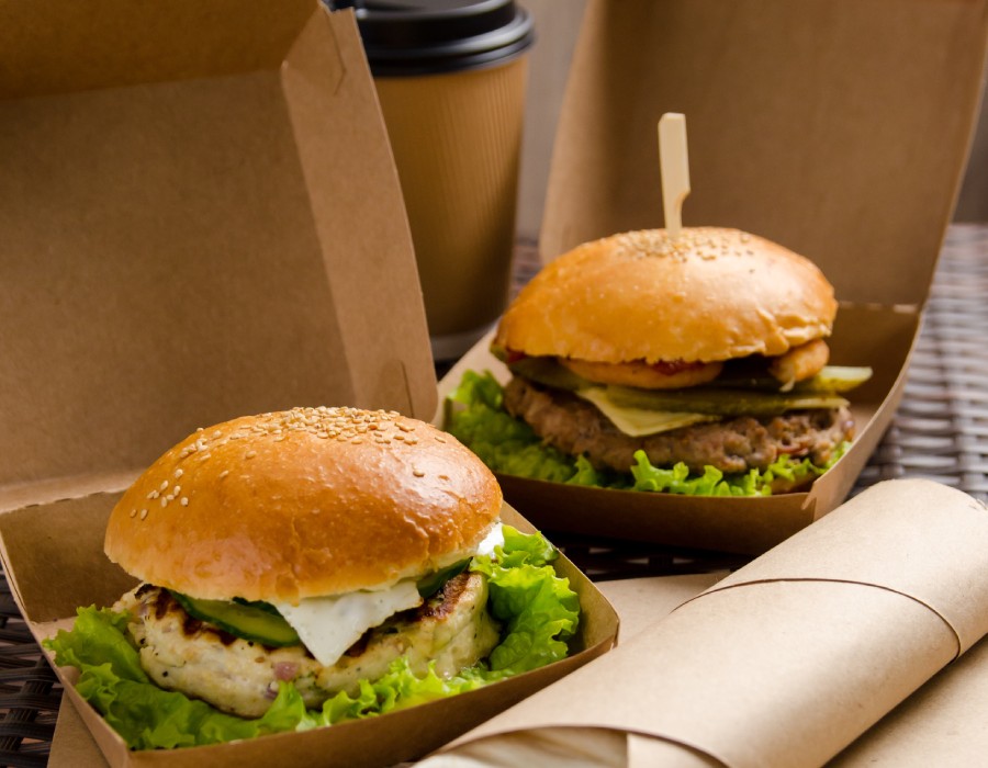 Burger à emporter